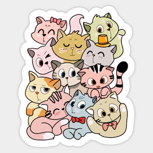 Cats class Sticker